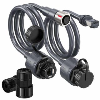 Starlink Ethernet Adapter Performance Gen
3 – Waterproof RJ45 Extension Cable (1FT/30CM)